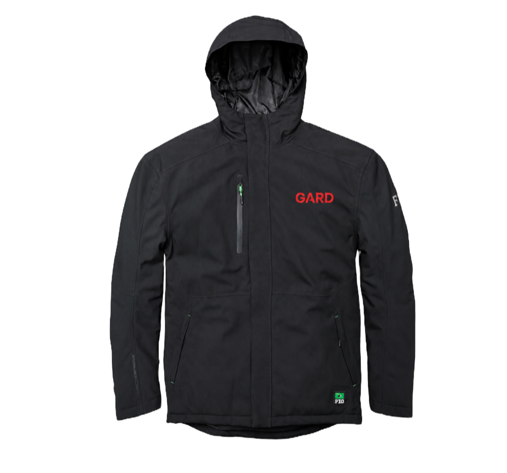 A GARD Constructions branded softshell jacket